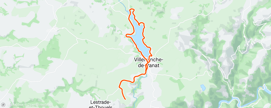 Carte de l'activité