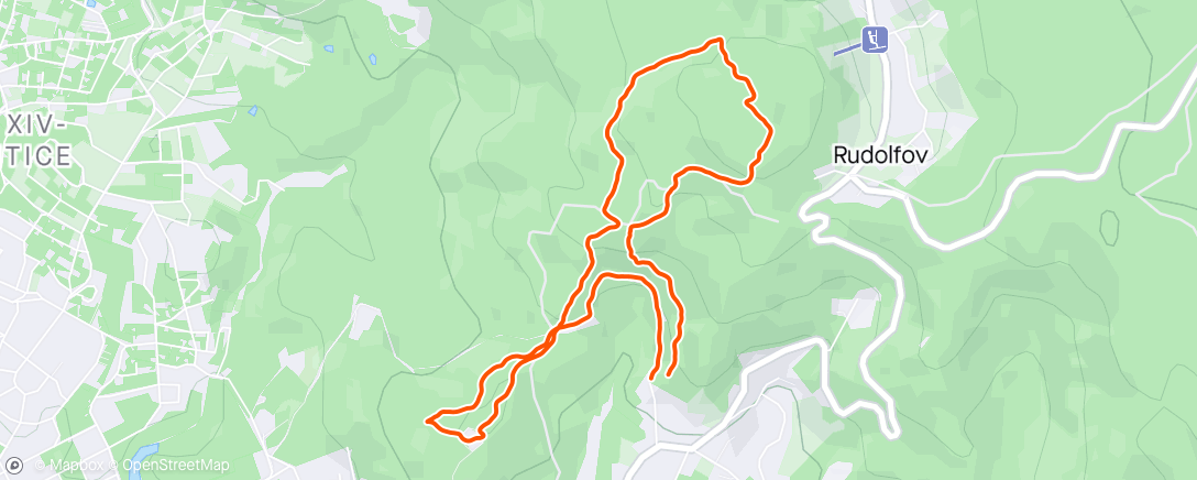 Карта физической активности (Evening Hike)