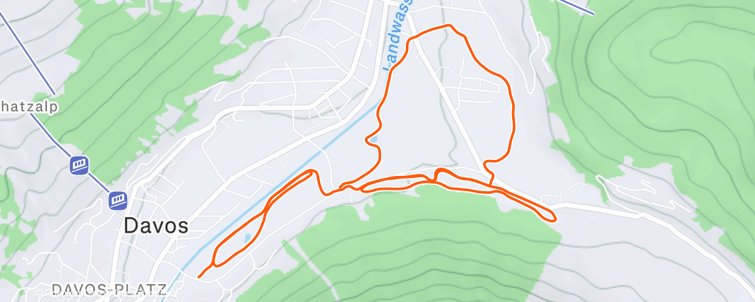 Mappa dell'attività Morning Nordic Ski