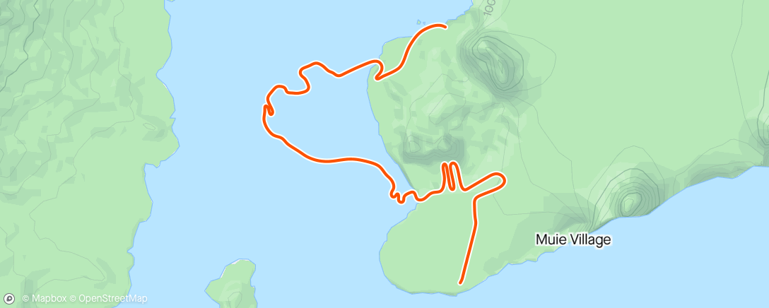Mapa da atividade, Zwift - Heat Wave in Watopia