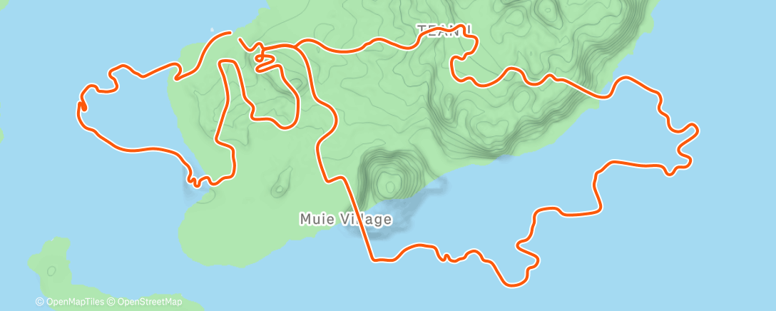 Map of the activity, Zwift - The Magnificent 8 in Watopia