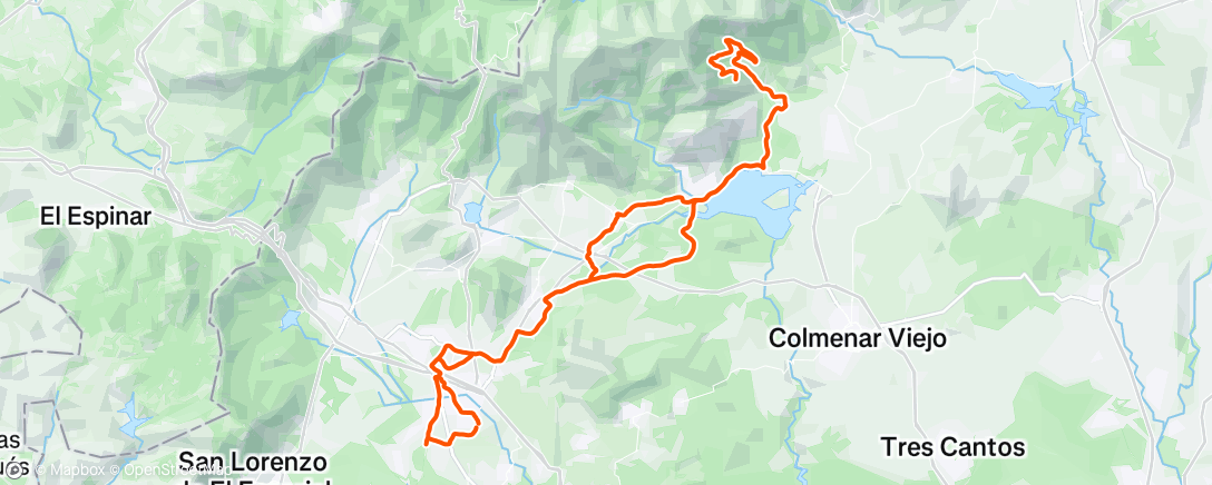 Map of the activity, Actividad matinal