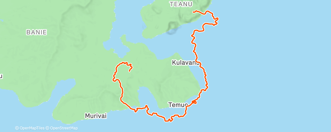 Map of the activity, Zwift - Day 1 on Going Coastal in Watopia