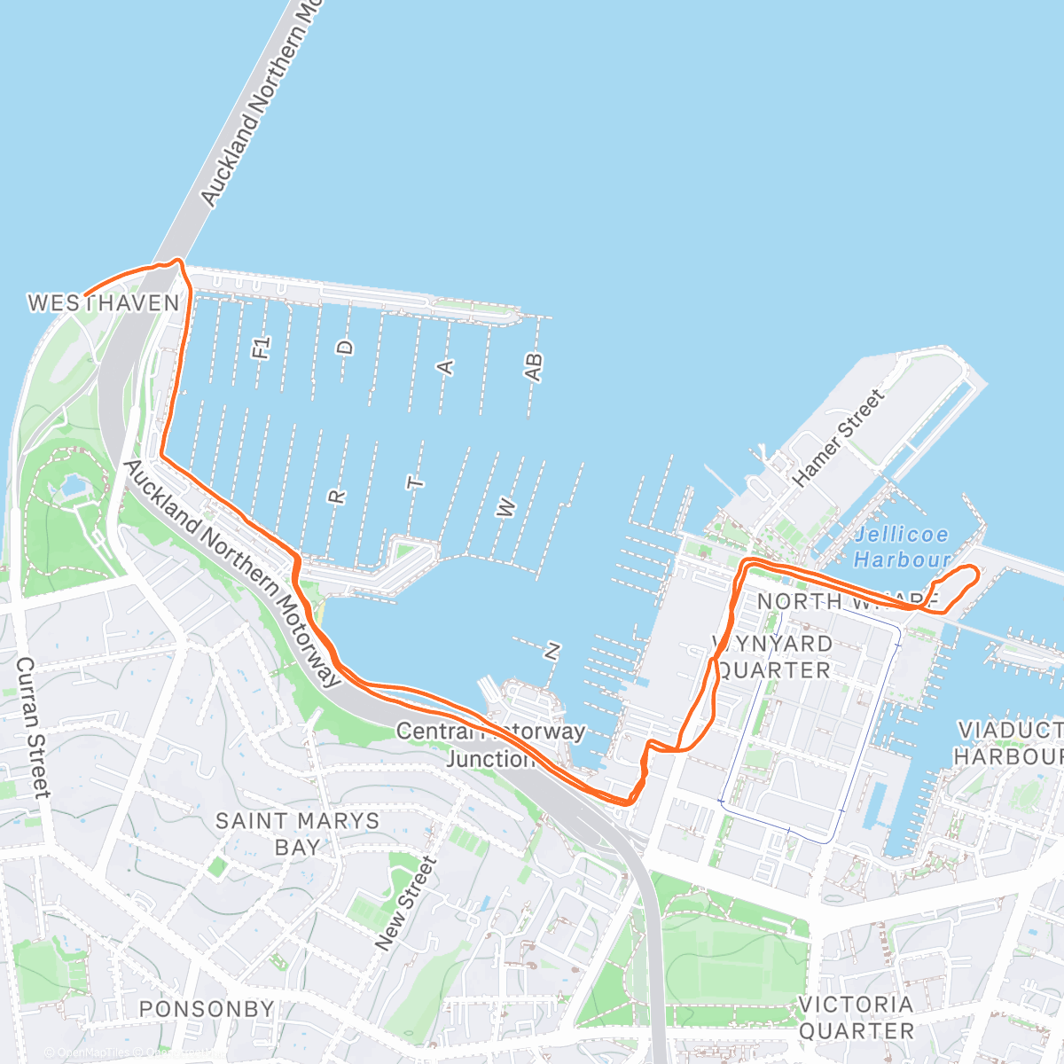 Карта физической активности (Morning Run)