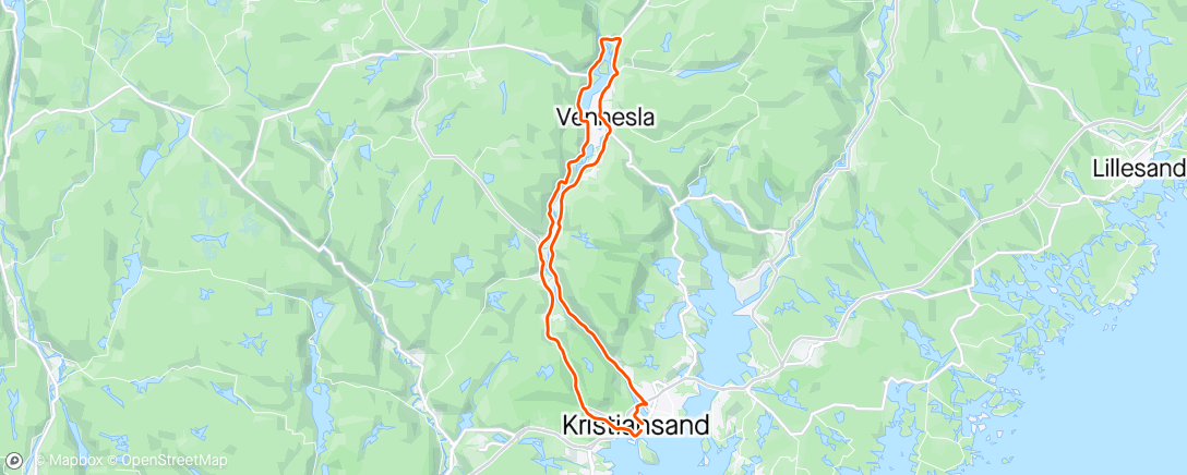 Map of the activity, Steinfossen