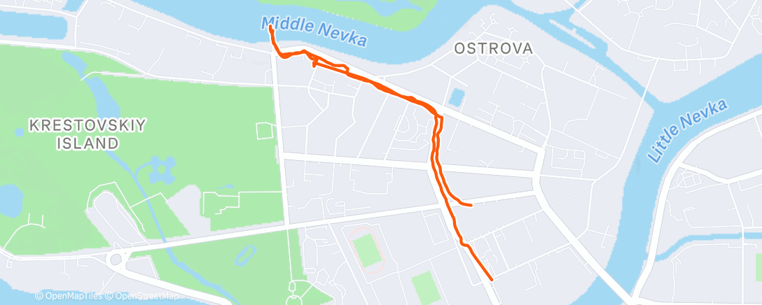 Map of the activity, Дистанционно с Diaspora