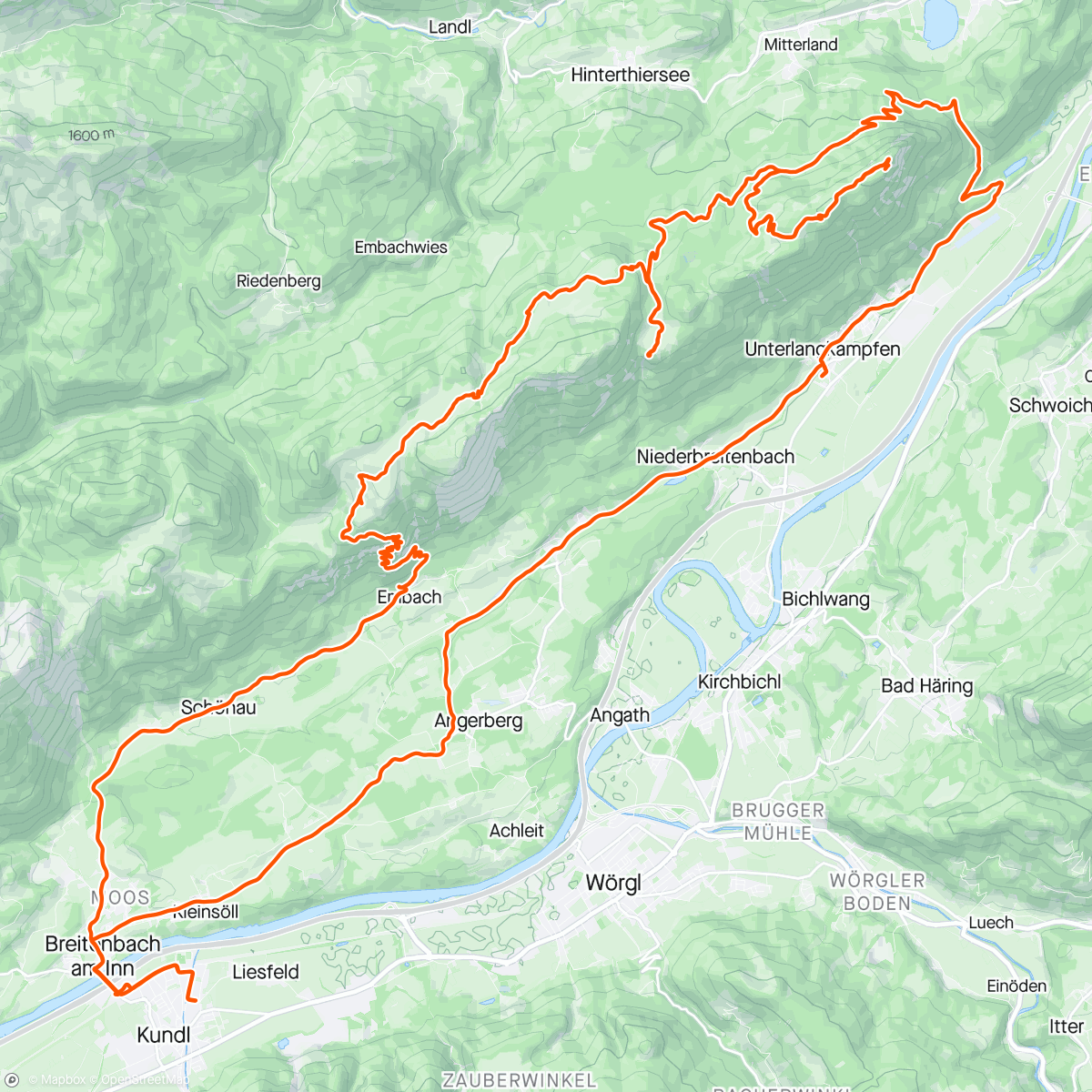 Map of the activity, MTB Loop dahoam 🤩🚵‍♀️