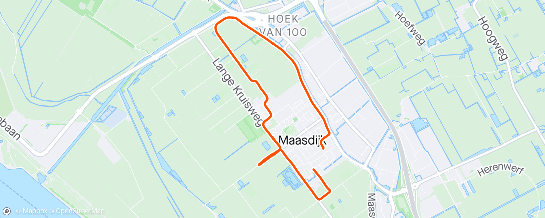 Map of the activity, 3x 1000 interval