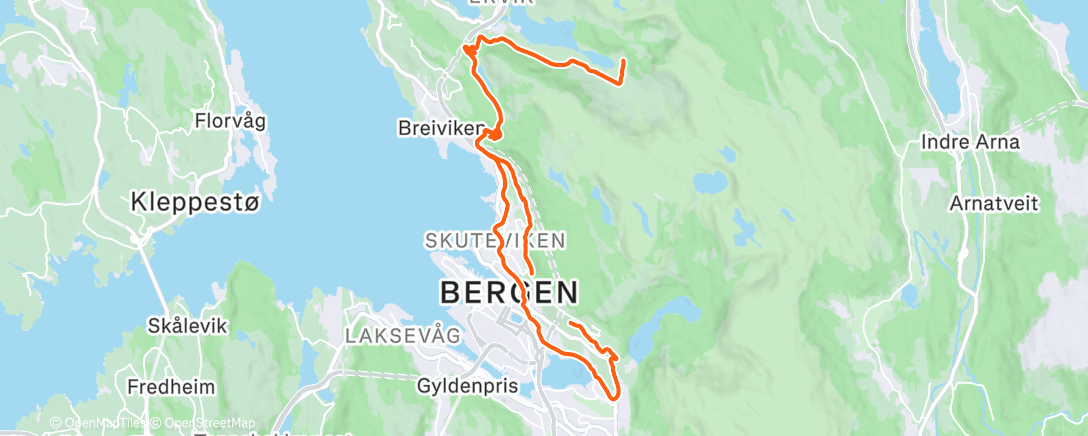 Peta aktivitas, Icy run