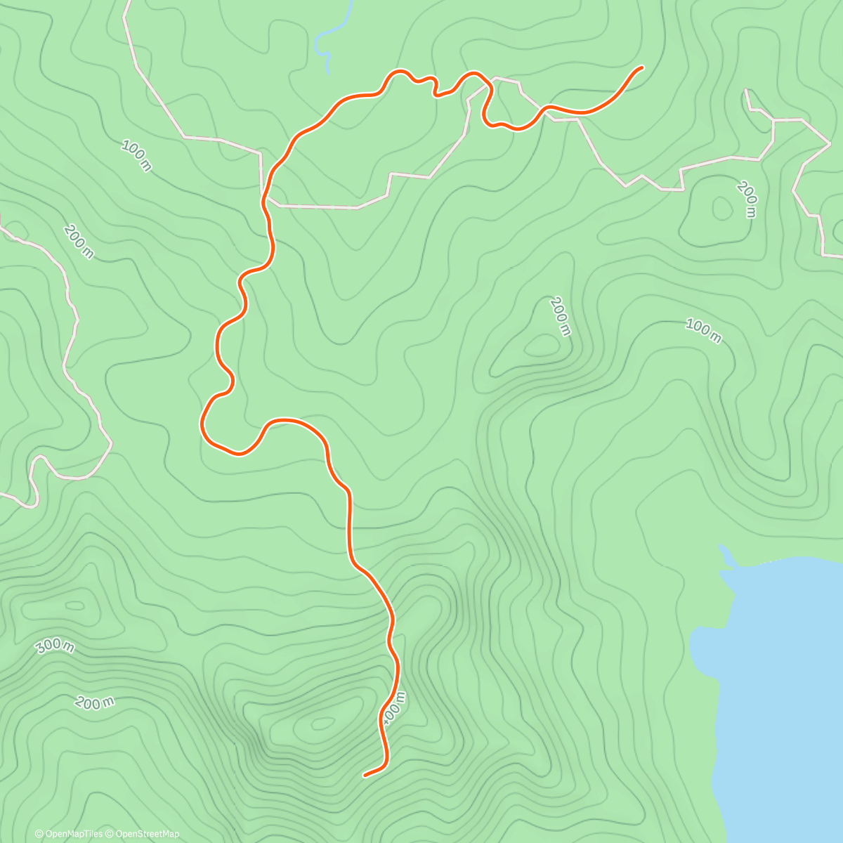 Map of the activity, Zwift - Sugar Cookie in Watopia