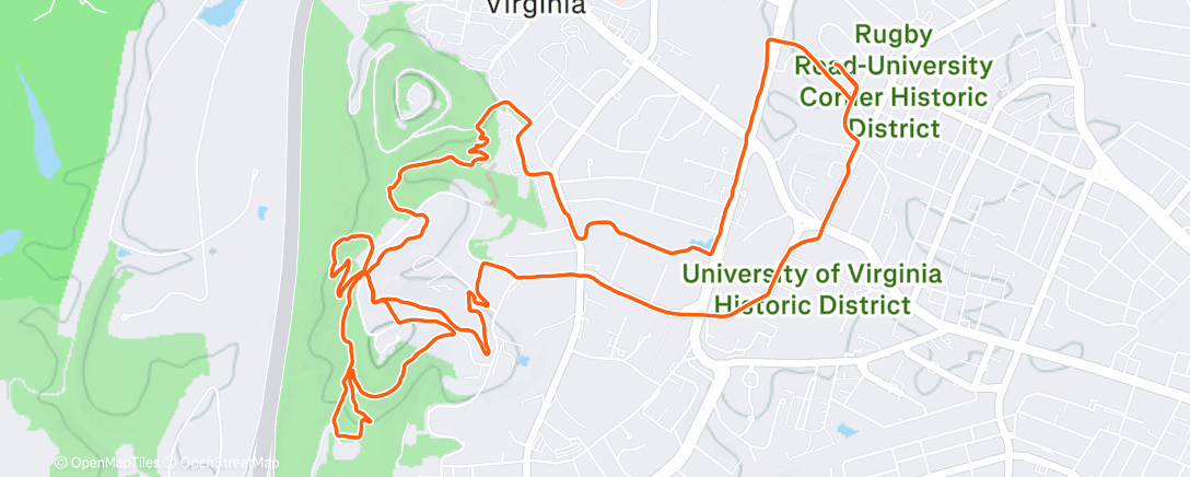 Map of the activity, Weather lies