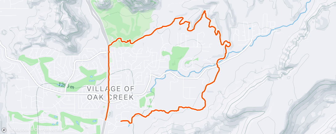 Map of the activity, Backyard - Little Rock - 179