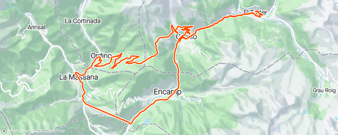 Map of the activity, 🇦🇩 Pre-Travel Beauty! 🤩🏔️🚲