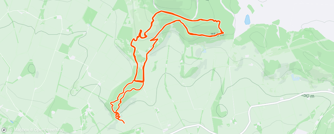Map of the activity, Tarland SXC