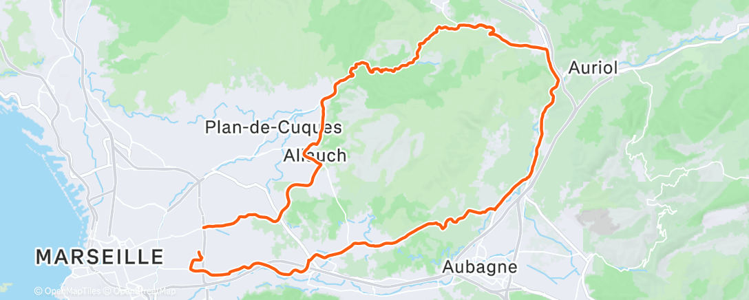 Map of the activity, ANCAP 1' Blocks