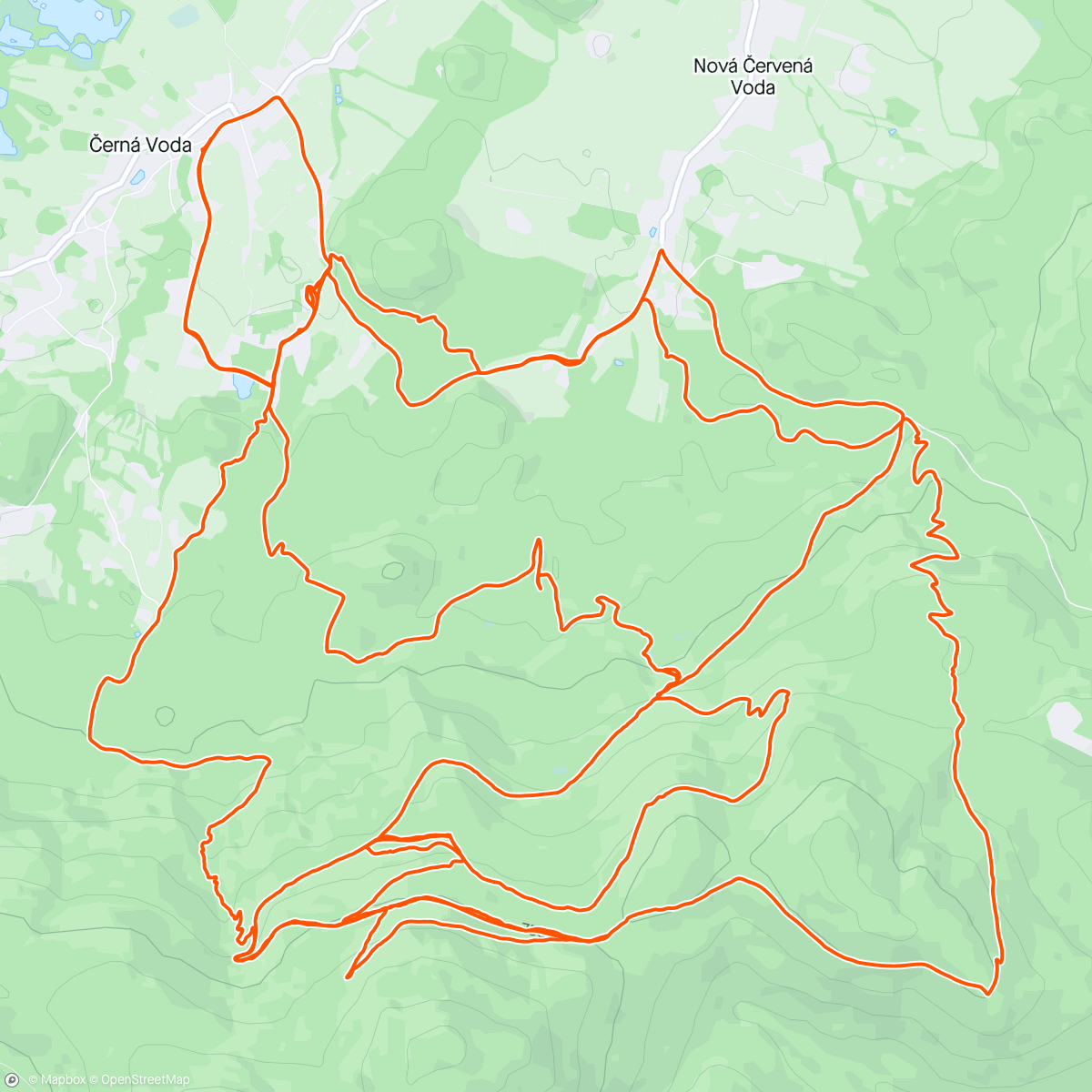 Map of the activity, Rychlebské Stezky dzień 2. 🇨🇿 🙌