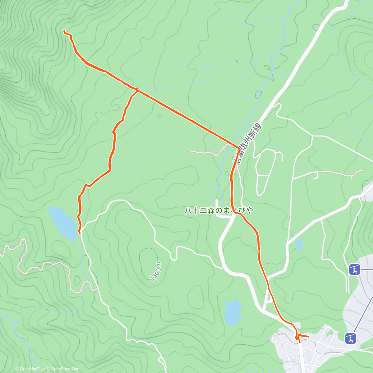 Map of the activity, Nagano is BEAUTIFUL, but