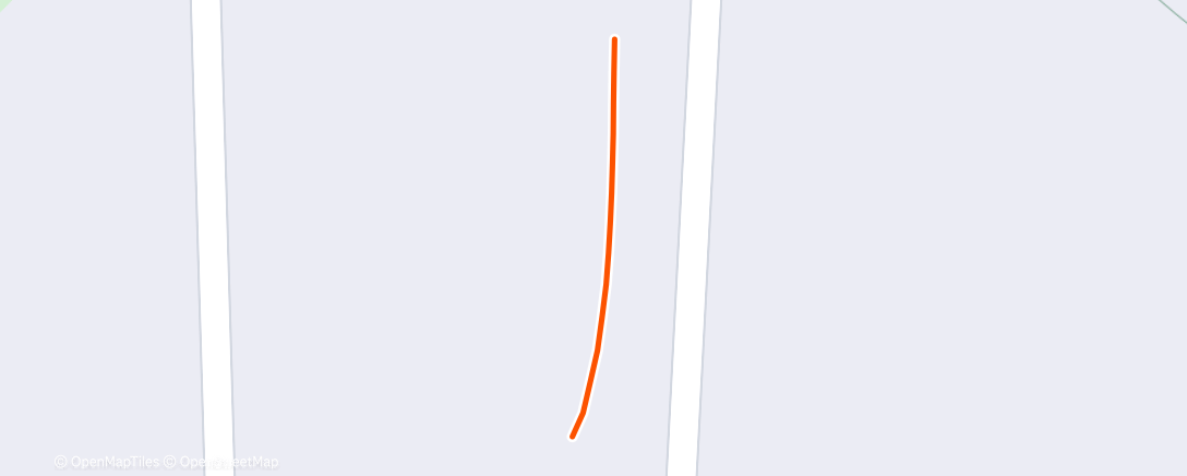 Map of the activity, Lunch Run