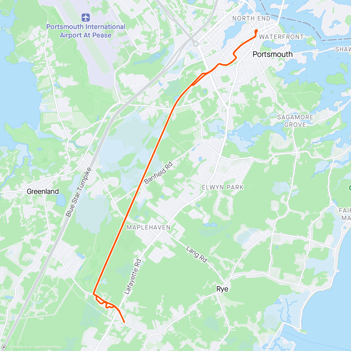 Map of the activity, Gravel Ride to La  Massion Navarre