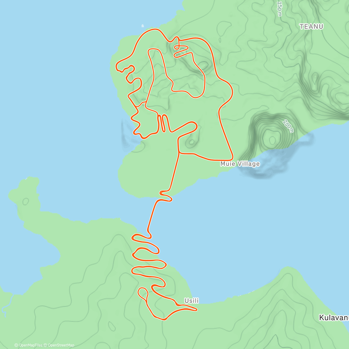 Map of the activity, Tillbaka med riktiga dagar igen (stark arm emoji)