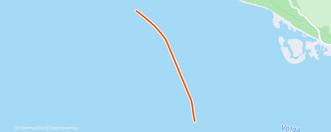 Map of the activity, Полуденный забег