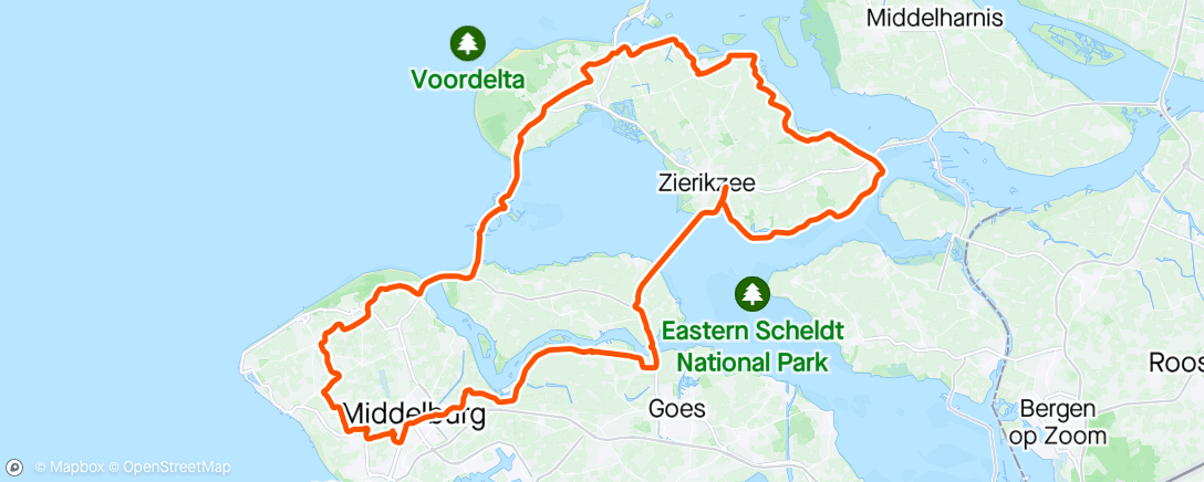 Map of the activity, Endurance ride: The struggle was real