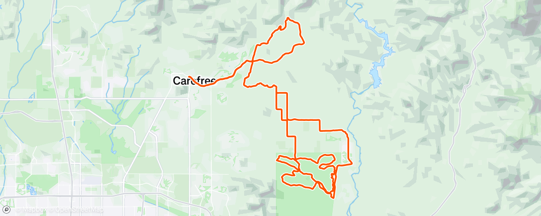 Map of the activity, BWR AZ