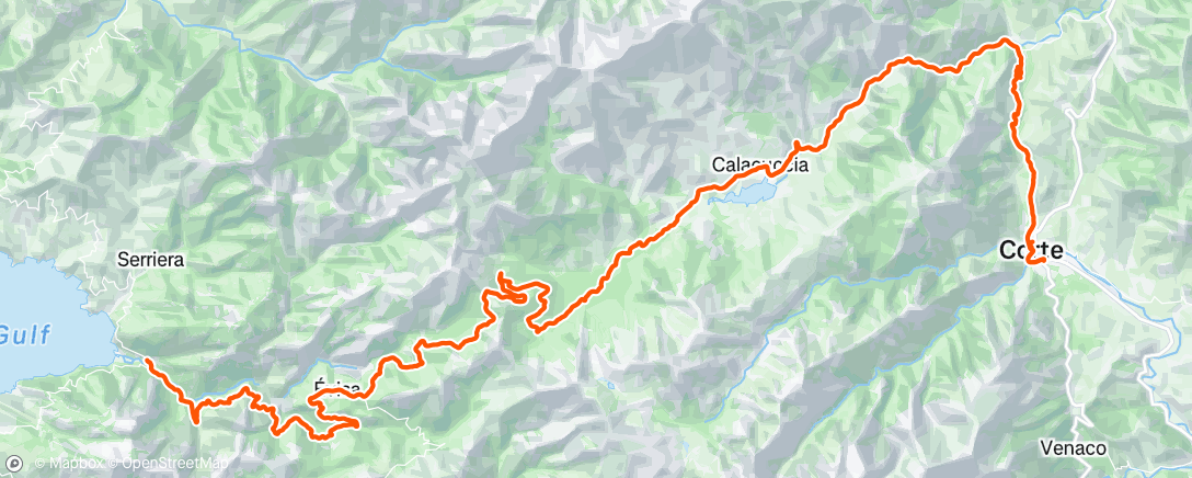 Carte de l'activité