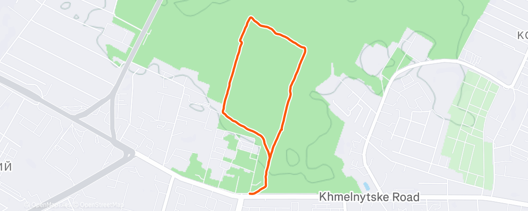 Map of the activity, Ще одна перша спільна пробіжка )