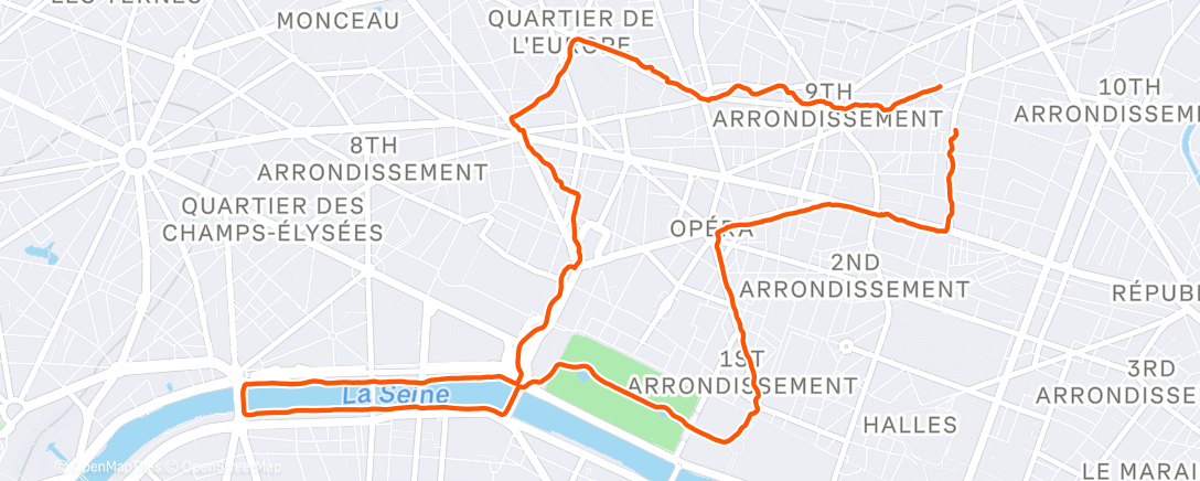 Map of the activity, La der de 2025 (Sans ma boussole 🧭 Titi ❤️ je me perds 🤣)