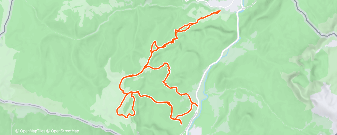 Map of the activity, Skitour am Morgen