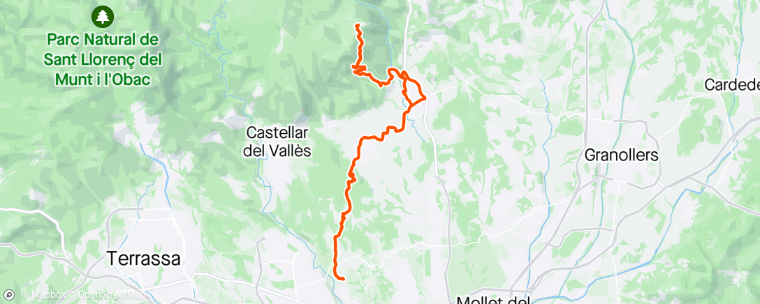 Map of the activity, Farell