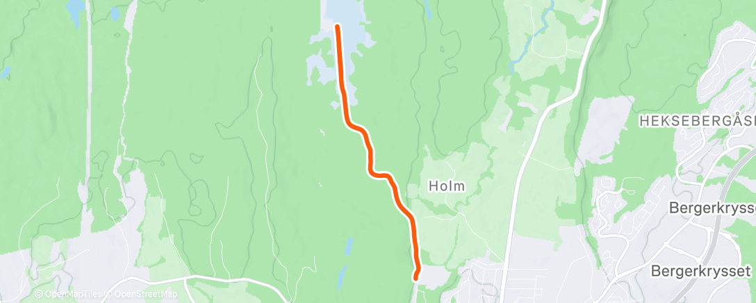 Map of the activity, Afternoon Alpine Ski