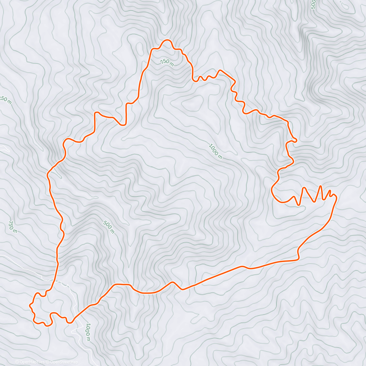 Map of the activity, Zwift - Haakon Lunde (UCK)'s Meetup on Casse-Pattes in France