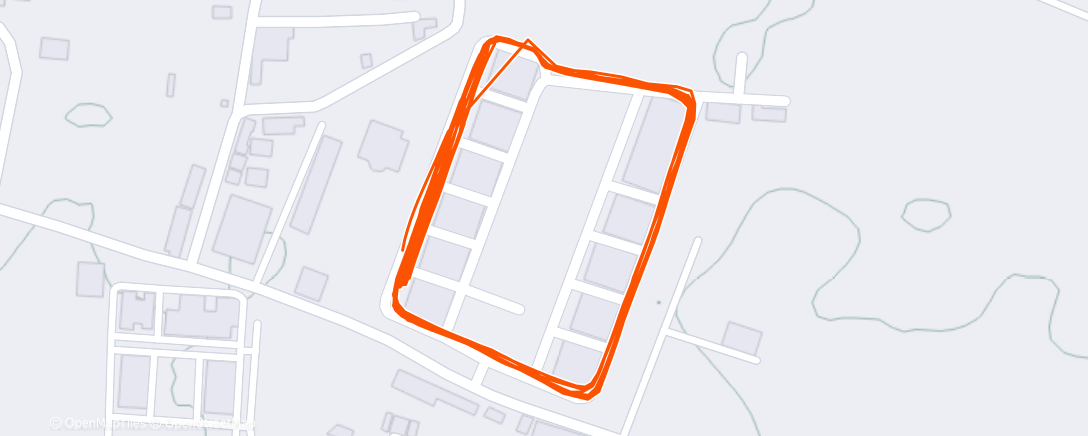 Map of the activity, Afternoon Walk