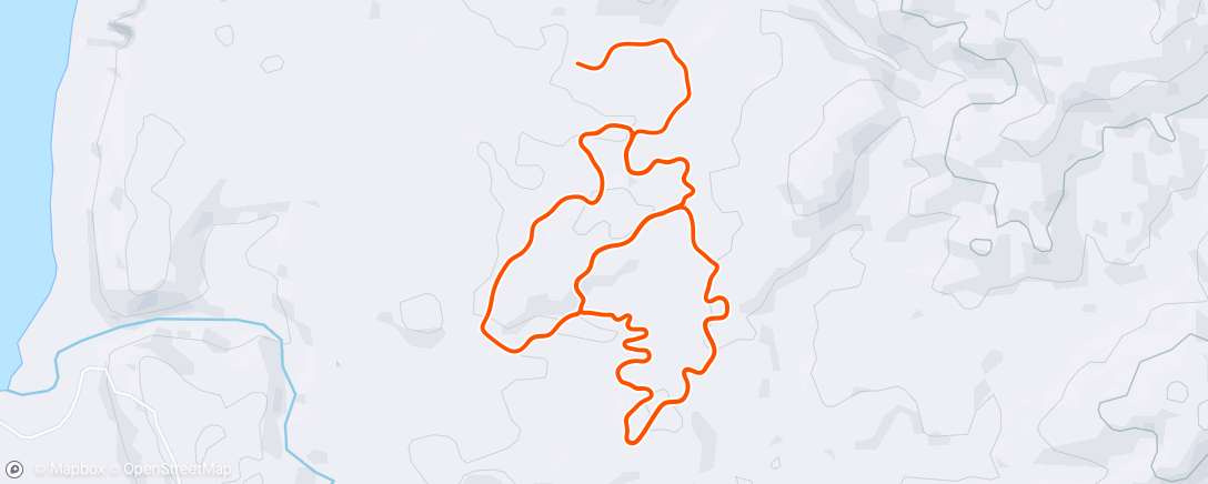 Map of the activity, Zwift - Group Ride: CATCH Up Race on Spirit Forest in Makuri Islands