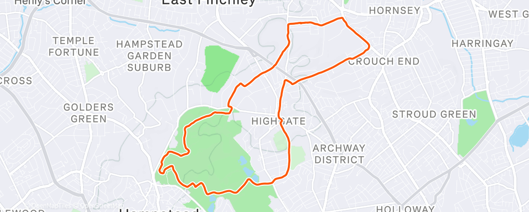 Map of the activity, Glorious ☀️