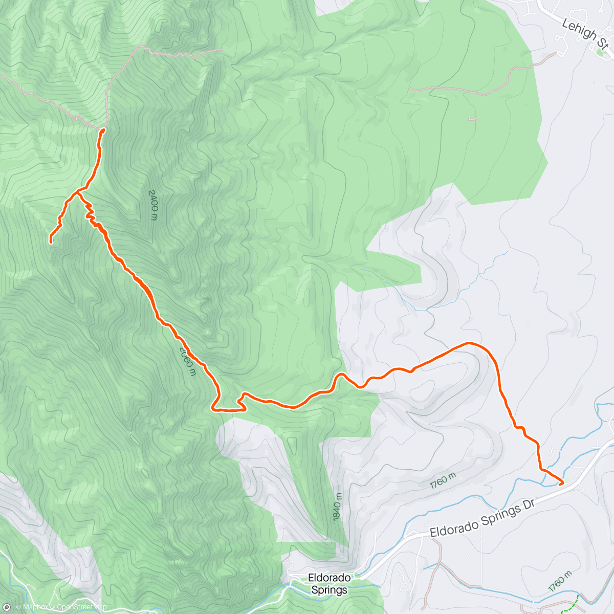 Map of the activity, Snowy SBP and Bear