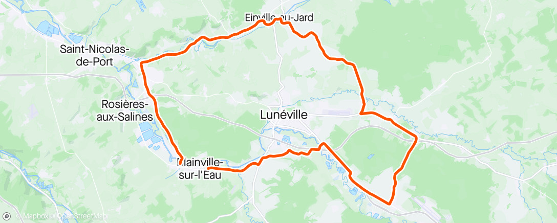 Map of the activity, Tour du dimanche 💨+☁️=🤪