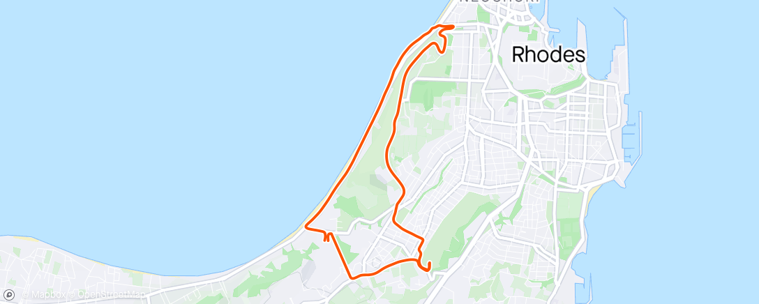 Carte de l'activité Morning Run