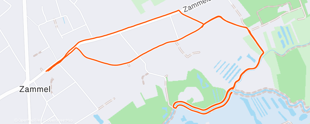 Map of the activity, En sväng med Ida