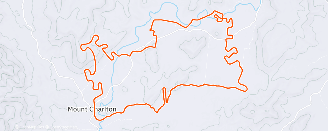 Map of the activity, MyWhoosh - Fatmax
