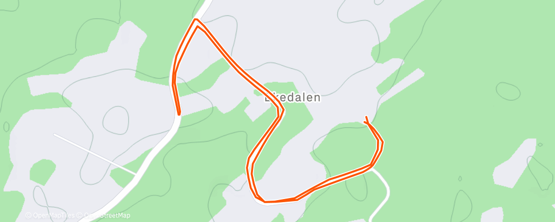 Карта физической активности (Morning Run)