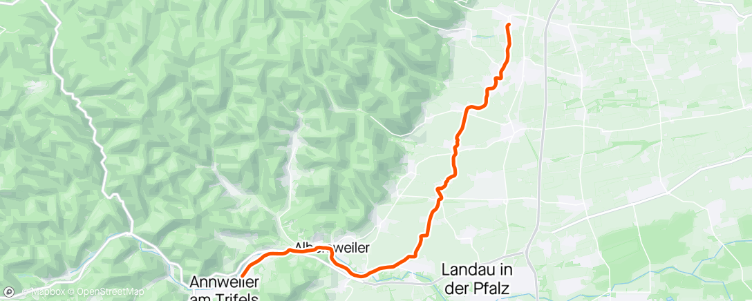Map of the activity, Pendeln