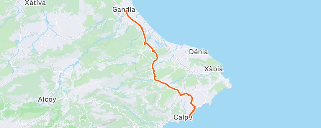 Map of the activity, J-1 🇪🇸