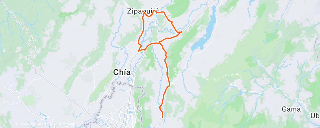 Map of the activity, 2026-01-02Ride