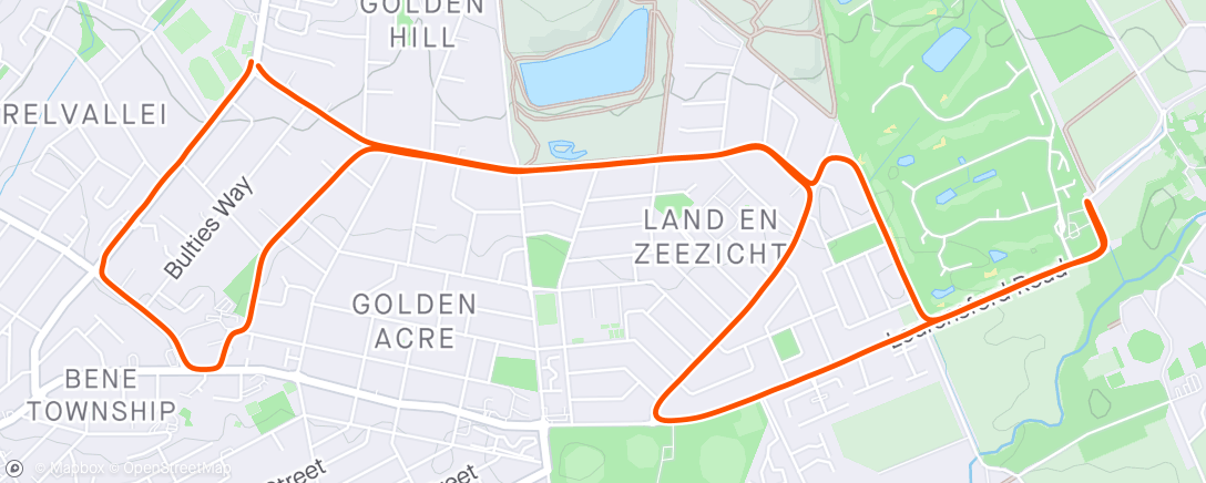 Map of the activity, Easy Run👌🏼
