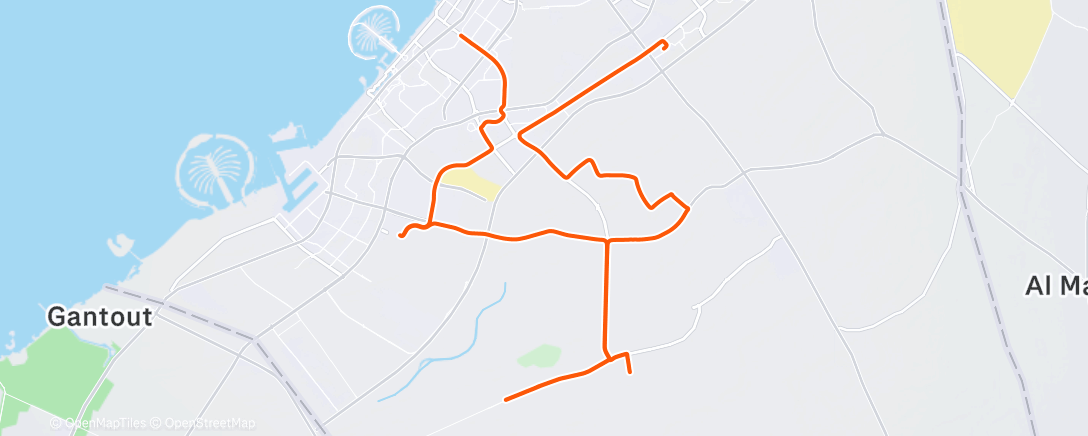 Map of the activity, 🇦🇪 UAE Stage 2