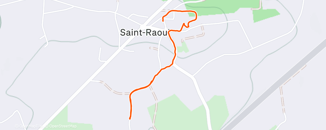 Карта физической активности (Marche digestive avec Nath, Noémie et Jordan)