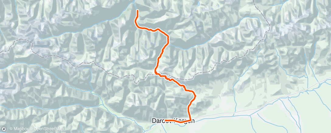 Map of the activity, Morning Ride